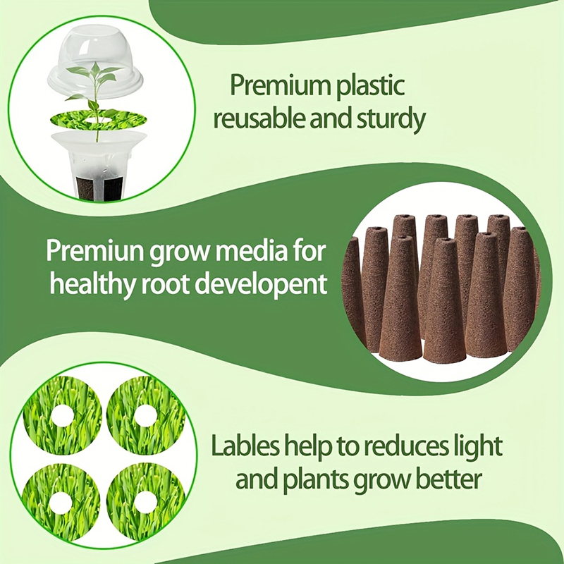Hydroponic Grow Pod - Hidroponik Bahçenizi Canlandırın! 67 Evrensel Tohum