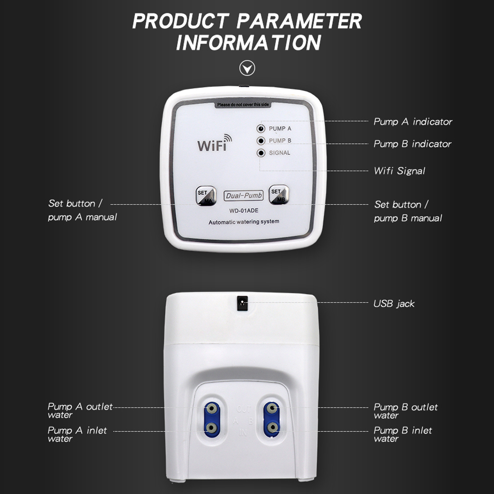 WIFI akıllı sulama cihazı çift - Smart Garden System incelemesi ve fiyatı
